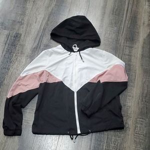 Colorblock lightweight jacket
